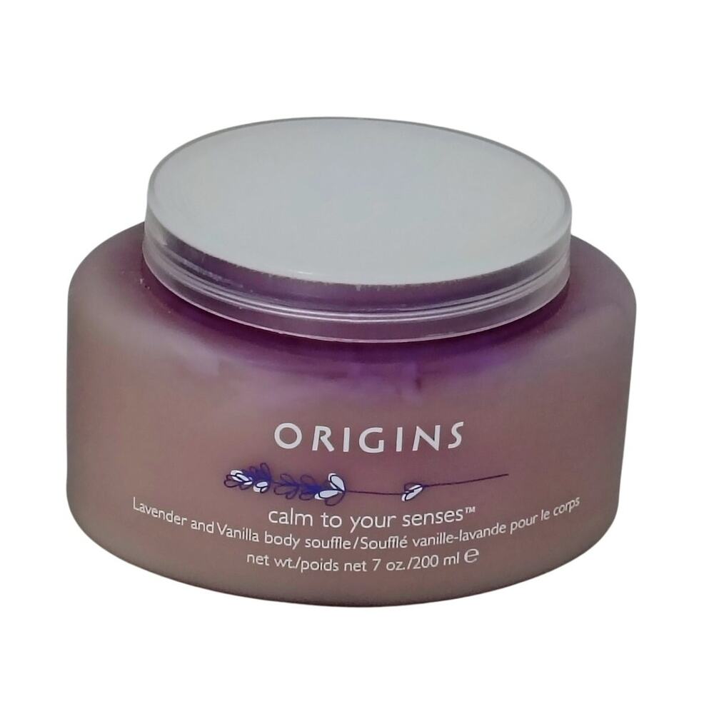 Origins Calm Your Senses Lavender & Vanilla Body Souffle 7 oz. NEW Discontinued